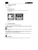 Preview for 7 page of Audion Elektro LAMINO 301 LM Manual