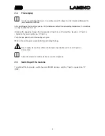 Preview for 11 page of Audion Elektro LAMINO 301 LM Manual