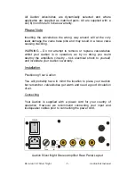 Предварительный просмотр 5 страницы Audion Golden Night 300B User Manual