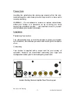 Preview for 5 page of Audion Mk1 User Manual