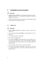 Preview for 8 page of Audionet AMPERE User Manual