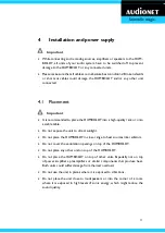 Preview for 11 page of Audionet HUMBOLDT User Manual