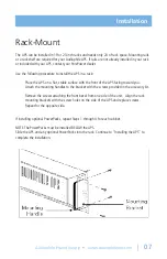 Preview for 8 page of Audiophile APS PurePower 1050 User Manual