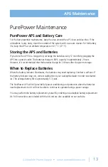 Preview for 14 page of Audiophile APS PurePower 1050 User Manual