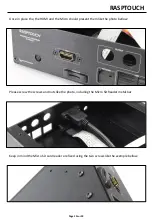 Preview for 11 page of Audiophonics RASPTOUCH ES9018K2M User Manual