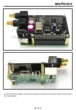 Preview for 15 page of Audiophonics RASPTOUCH ES9018K2M User Manual