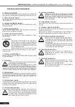 Preview for 4 page of Audiophony PA AMP4120 User Manual