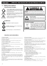 Preview for 2 page of audiophony COMBO 130 User Manual