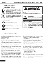 Предварительный просмотр 2 страницы audiophony COMPACT500 User Manual