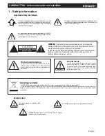 Предварительный просмотр 3 страницы audiophony Compact7000 User Manual