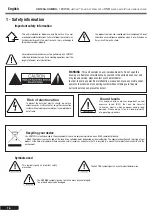 Предварительный просмотр 2 страницы audiophony CR25A-COMBO F8 User Manual