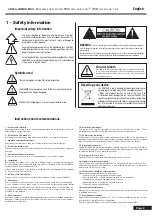 Предварительный просмотр 3 страницы audiophony CR80A-COMBO MK2 User Manual