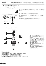 Предварительный просмотр 6 страницы audiophony CR80A-COMBO MK2 User Manual