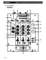 Предварительный просмотр 4 страницы audiophony DIGITAL-3 User Manual