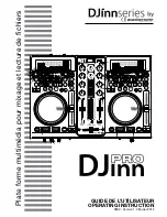 audiophony DJinn PRO Operating Instructions Manual предпросмотр