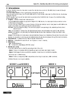 Preview for 48 page of audiophony DJinn PRO Operating Instructions Manual