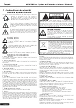 Preview for 2 page of audiophony GOA Series User Manual