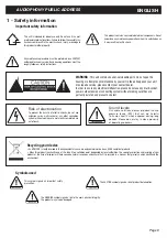 Предварительный просмотр 9 страницы audiophony H10961 User Manual