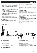 Предварительный просмотр 15 страницы audiophony H10961 User Manual