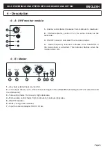 Предварительный просмотр 5 страницы audiophony JOGGER 50 User Manual