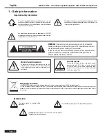 Preview for 2 page of audiophony MT12A-UHF User Manual