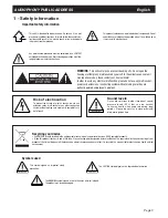 Предварительный просмотр 3 страницы audiophony MXU230T User Manual