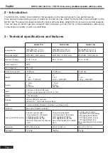 Preview for 4 page of audiophony Nova Series User Manual