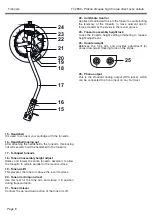 Preview for 6 page of audiophony TT-2930 Operating Instructions Manual