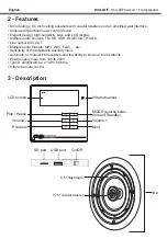 Предварительный просмотр 14 страницы audiophony WALLAMPmedia User Manual