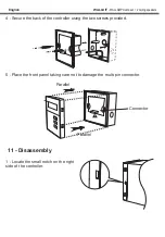 Предварительный просмотр 22 страницы audiophony WALLAMPmedia User Manual