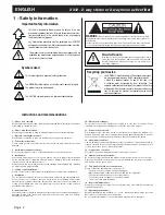 Предварительный просмотр 2 страницы audiophony X312 User Manual