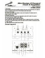 Preview for 2 page of Audiopipe APMA-2100 User Manual