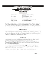 Audioplex MULTI MEDIA-IR Installation Manual предпросмотр