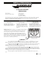 Предварительный просмотр 1 страницы Audioplex S-VHS QUICK CONNECT Installation Manual