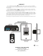 Предварительный просмотр 4 страницы Audioplex VC75 Installation Manual