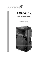 Audiopole ACTIVE 12 User Manual preview