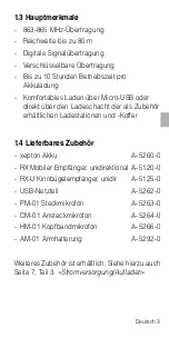 Preview for 3 page of AUDIOropa A-5110-0 User Manual