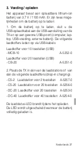 Предварительный просмотр 37 страницы AUDIOropa A-5110-0 User Manual