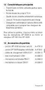 Предварительный просмотр 23 страницы AUDIOropa pro:ton SP-100M User Manual