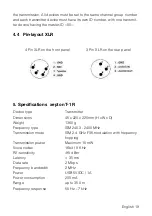 Предварительный просмотр 19 страницы AUDIOropa xepton T-1R User Manual