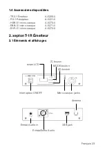 Предварительный просмотр 23 страницы AUDIOropa xepton T-1R User Manual