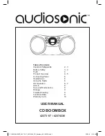 Предварительный просмотр 1 страницы AudioSonic 42373117 User Manual