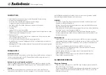 Предварительный просмотр 24 страницы AudioSonic CD-1572 Instruction Manual