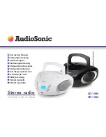 Предварительный просмотр 1 страницы AudioSonic CD-1593 Instruction Manual