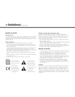 Предварительный просмотр 16 страницы AudioSonic CD-570 Instruction Manual