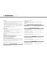 Предварительный просмотр 70 страницы AudioSonic CD-570 Instruction Manual