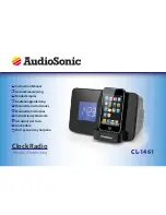 AudioSonic CL-1461 Instruction Manual предпросмотр