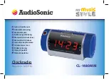 AudioSonic CL-1480MM Instruction Manual предпросмотр