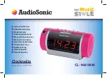 AudioSonic CL-1481MM Instruction Manual предпросмотр