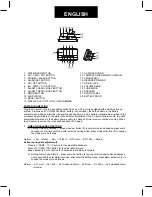 Preview for 2 page of AudioSonic CL-1482 Instruction Manual